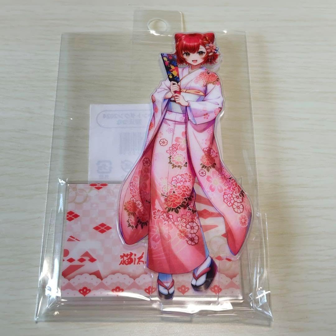 猫のひたいほどワイド グッズ アクリルスタンド 事後通販（受注販売）】猫のひたいほどワイド-アクリルスタンド